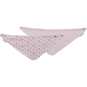 Frogs & Dogs Bandana Bib Roze