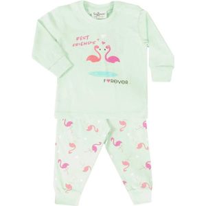 Fun2Wear Pyjama Flamingo Mint Maat 164
