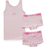 Funderwear - Meisjes Set - Hemden - Tijgerprint - Katoen