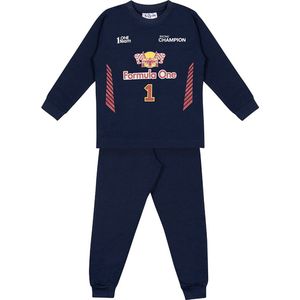 Fun2Wear - Pyjama Driver 1 - Navy Blauw - Maat 134/140