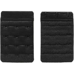 Beha Verlengstuk / Verlenger 3 Haaks Zwart (2 Pack)