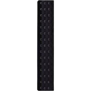 Beha / Corset Verlengstuk / Verlenger 15 Haaks Zwart