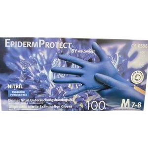 CMT EpidermProtect Nitriel Onderzoekhandschoen Poedervrij