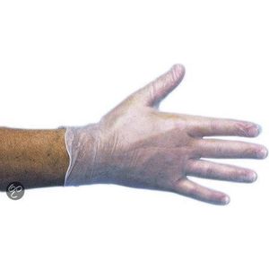 CMT Vinyl  Handschoenen Poedervrij Extra Large Wit