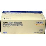 CMT - Handschoenen - Latex - Poedervrij - Naturel