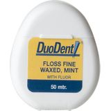 Duodent - Floss Fine Waxed - Mint - Gewaxt Flosdraad - 50 Meter