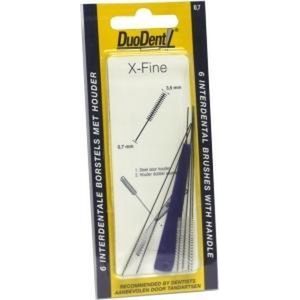 Duodent Interdentaal borstel extra fine 0.7 6st