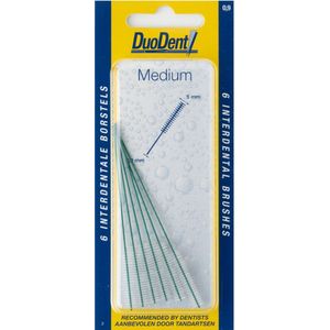 Interdentale Borstels - Medium - 0.9 - Gecoat Staal - Gepolijste Filamenten