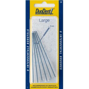 Interdentale Borstels - Large - Stevige Filamenten - Gecoat Stalen Draad