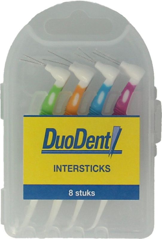 DuoDent Interstick 8 stuks in een handige reisblister 0.7 mm
