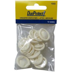 DuoProtect - Vingercondooms - Medium - 12 stuks