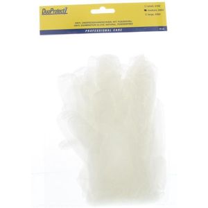 DuoProtect - Handschoen - Vinyl - Poedervrij - 10 Stuks