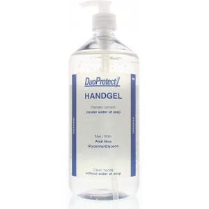 DuoProtect - Handgel - 1000ml - Alcohol 75% - Sneldrogend