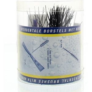 Interdentale Borstels - Extra Fine - 0.7 - Staal - Gepolijste Filamenten