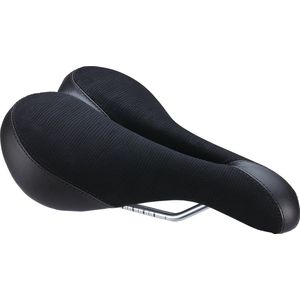 BBB Cycling MultiDensity Fietszadel Dames – Sportief Stadszadel – Gestoffeerd – Zwart – BSD-13