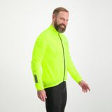 BBB Cycling - BaseShield - Fietsjack - Neon Geel - Wind en Waterbestendig - BBW-148