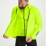 BBB Cycling - BaseShield - Fietsjack - Neon Geel - Wind en Waterbestendig - BBW-148