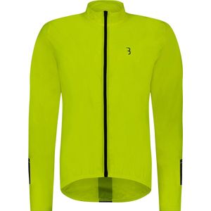 BBB Cycling - BaseShield - Fietsjack - Neon Geel - Wind en Waterbestendig - BBW-148