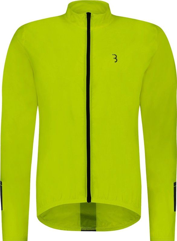 BBB Cycling - BaseShield - Fietsjack - Neon Geel - Wind en Waterbestendig - BBW-148