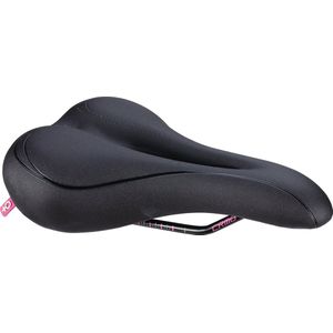 BBB Cycling LadySport Fietszadel Dames – Racefiets/MTB Zadel -Gestoffeerd – Zwart – BSD-67