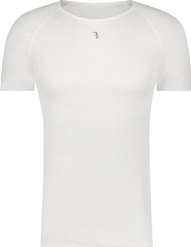 BBB Cycling - MeshLayer - Ondershirt Fietsen - Wit - Korte Mouwen