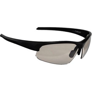 BBB Cycling Sportbril, zelfkleurend, fotochromatische glazen, fietsbril voor zonwering, polycarbonaat-frame, instelbare neusbeugel, mat zwart, impress, PH BSG-58PH
