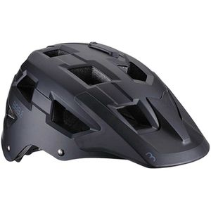 BBB Cycling Nanga MTB Helm Heren & Dames - Fietshelm Volwassenen - Mountainbike Helm - Mat Zwart - Maat L - BHE-54