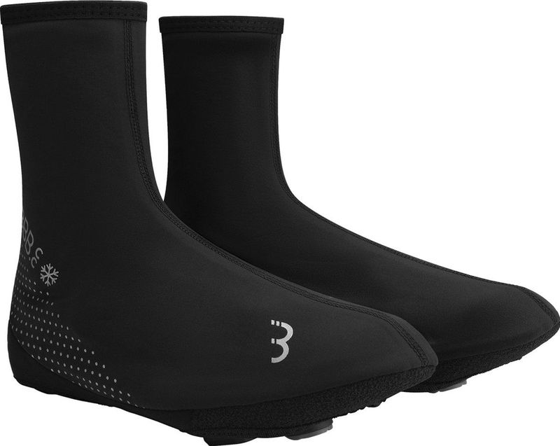 BBB Cycling Freeze Fiets Overschoenen Wielrennen - Racefiets en Mountainbike Overschoenen - Thermo en Winddicht - Zwart - Maat 41/42 - BWS-21