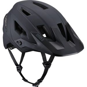 BBB Cycling Unisex Fietshelm voor volwassenen met verstelbaar vizier en hoge ventilatie, matzwart, M (54-58 cm) Schore BHE-59, matzwart