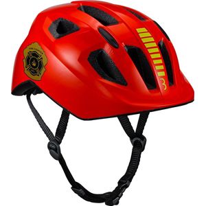 BBB Cycling Hero Kinderhelm Fiets - Fietshelm Kinderen - Sporthelm Kind - Sinterklaas Cadeau - Firefighter - Maat S - BHE-172