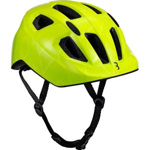 BBB Cycling Hero Kinderhelm Fiets Geel - Verstelbaar - Wasbare Padding - Fietshelm Meisjes en Jongens - Fietshelm Kinderen - Neon Yellow - Maat S - BHE-172