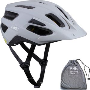 BBB Fietshelm Bike Volwassen MTB en Racefiets; Lichtgewicht MIPS Helm; Volwassen Fietshelm Met Afneembare Vizier En Reistas; Dune 2.0 BHE-22T