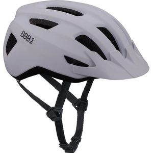 BBB Fietshelm Fiets Volwassen MTB en Racefiets I Helm Fiets Volwassen Vrouwen En Mannen I Volwassen Fietshelm Met Afneembare Vizier En Reistas I Condor 2.0 BHE-173T, Mat Wit