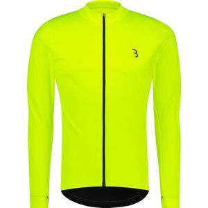 BBB Cycling TriGuard 3.0 Fietsjas Heren - Drie-seizoenen Wielren Fietsjack Heren - Waterafstotend Windjack - Neon Geel - Maat S - BBW-452