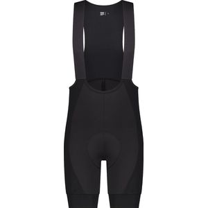 BBB Cycling ProTech Bib Shorts – Wielrenbroek Heren Met Zeem Kort – Fietsbroek Met Bretels – Italiaanse Carvico-stof – Zwart – Maat L – BBW-434
