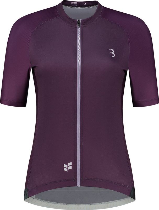 DonnaFit - Fietsshirt - Zwart Bloem - Gerecycled Polyester - Korte Mouwen