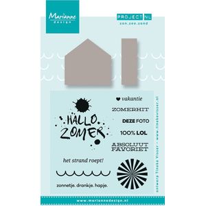 Marianne Design Stempel & Stencil Project Nederlands  Zon. zee. strand (Nederlands)