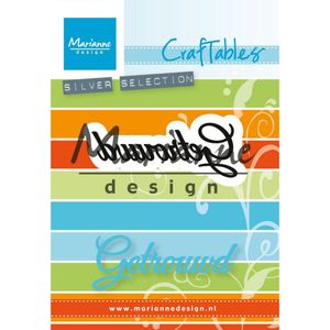 Cr1372 Craftable snijmal - Tekst: Getrouwd