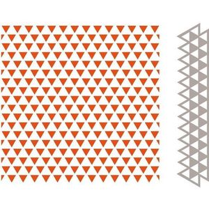 Df3428 Design folder - Triangles inclusief snijmal - 120x120mm