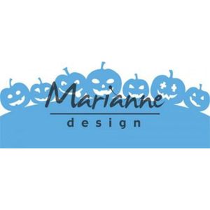 Marianne D Creatables - LR0562 rand met pompoenen