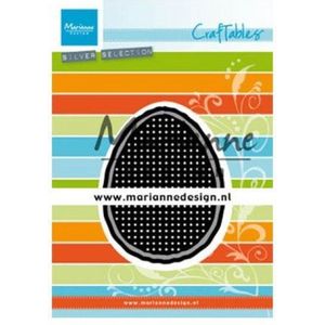 Cr1497 Craftable Snijmal - Cross stitch - Easter egg - kruissteek Paasei