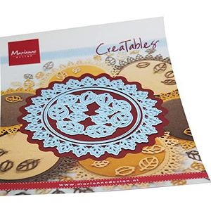Lr0774 Creatable snijmal - Mini Doily leaves - 2delige set - 82mm