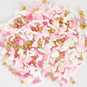 3000 Hartvormige Confetti – Goudkleurig, Voor Valentijnsdag, Bruiloft, Verjaardag, Babyborrel En Feestdecoratie
