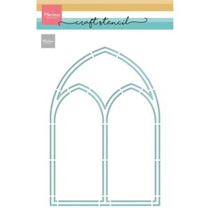 Craft stencil, Church Window