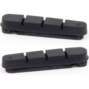Elvedes Remblokrubbers V-brake 55 X 12 Mm Zwart 2 Stuks