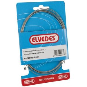 Schaltinnenzug Elvedes 2250 mm Edelstahl Slick ø1,1 mm Shimano SRAM N-Nippel (auf Karte)