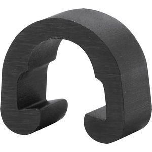 ELVEDES -Rahmenklemmen 11,5x13mm für Bremsschlauchschwarz pro 50 Teile