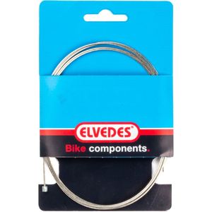 Schakel binnenkabel Elvedes 5000mm RVS ø1,1mm Shimano / SRAM N-nippel (op kaart) - Zilver