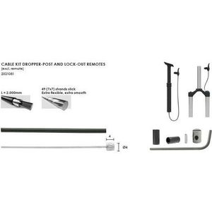 ELVEDES CABLE KIT Superflex für Tropfenpost- und Lock-Out-Fernbedienungen