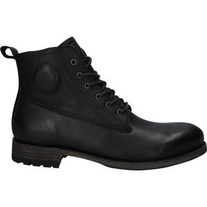 Blackstone Brett - Black - Lace-ups - Man - Black - Maat: 43